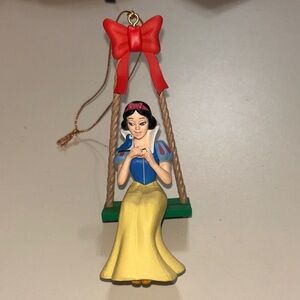 Disney Vintage Snow White Ornament with Red and Yellow Accents